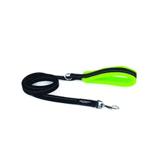 Tre Ponti Fluo Green Mesh Handle Dog Lead