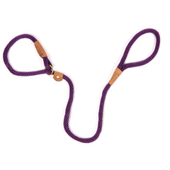 Heather Rope Slip Lead by Ruff And Tumble