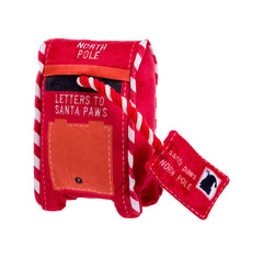 House of Paws Christmas North Pole Post Box Dog Toy