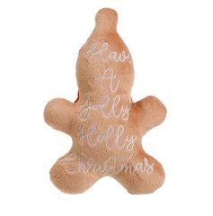 House of Paws Christmas Gingerbread Man Cookie Dog Toy