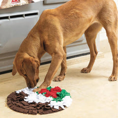 House of Paws Christmas Pudding Snuffle Dog Toy