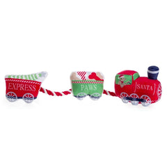 House of Paws Santa Express Train Rope Christmas Dog Toy