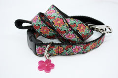 Frida K Dog Collar And Lead Set