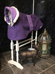 Lavender Tweed Greyhound and Whippet Coat