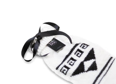 Wooldog Black & White Classy Hand-Knitted Dog Jumper