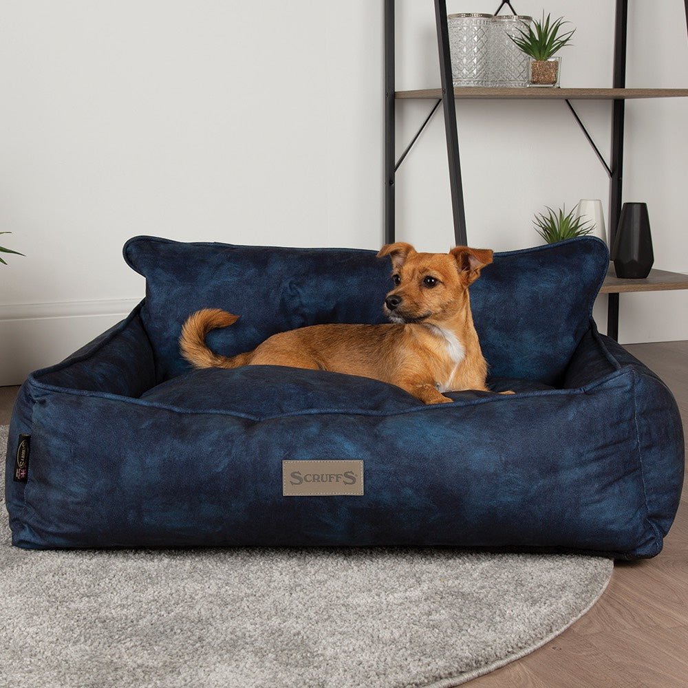 Kensington Box Bed - Navy