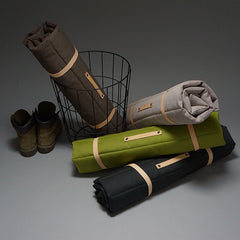 Fosser Travel Dog Mat In Anthracite by Labbvenn