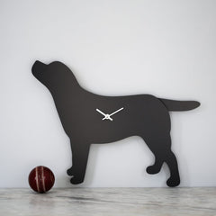 Black Labrador Clock With Wagging Tail | The Labrador Company