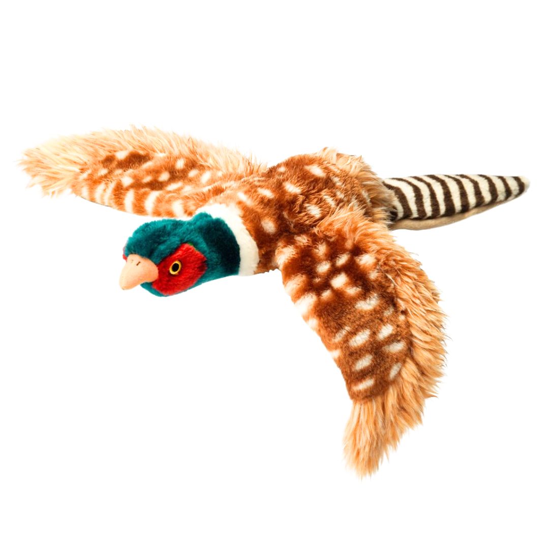 Large Plush Pheasant Dog Toy by House of Paws 