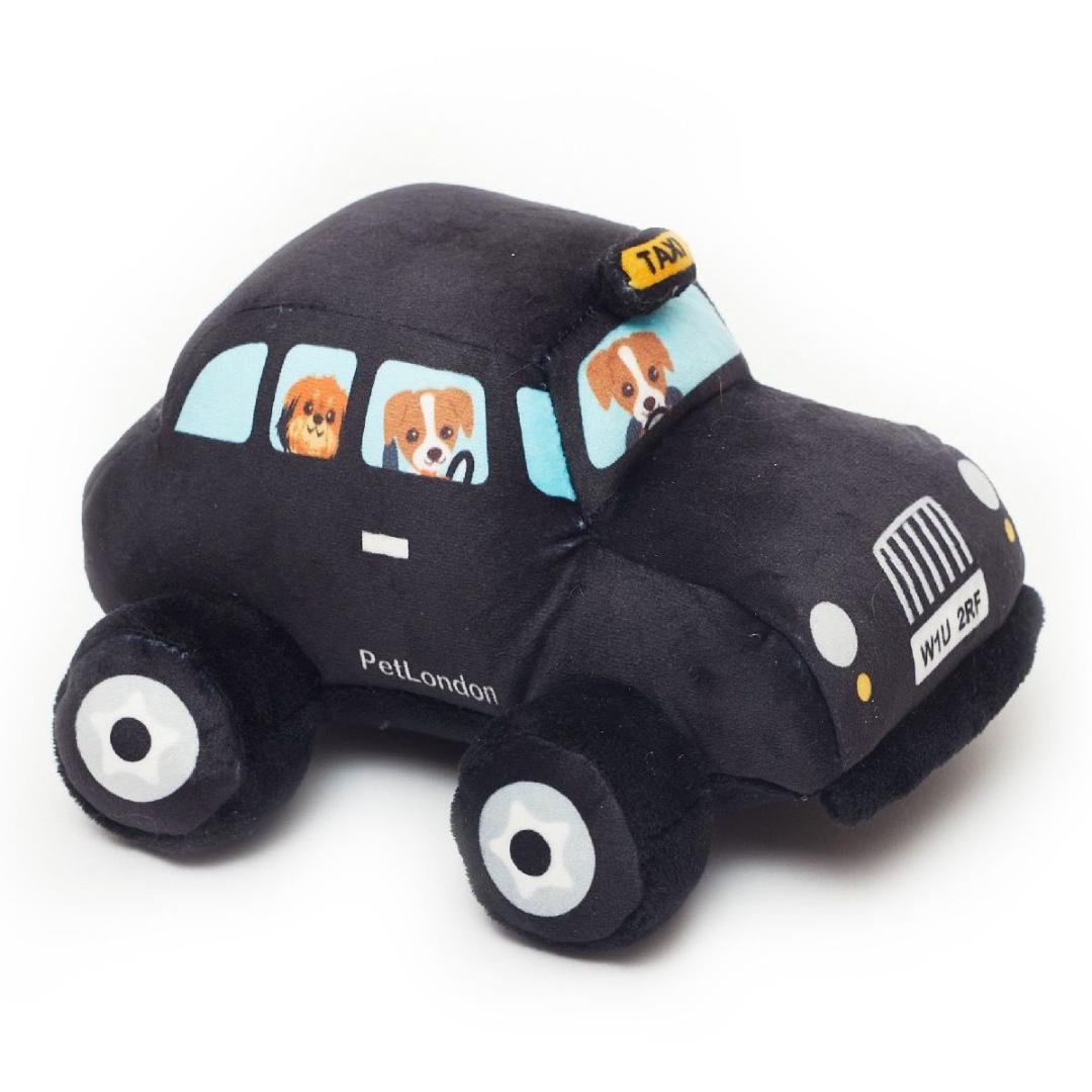 London Taxi Black Cab Dog Toy