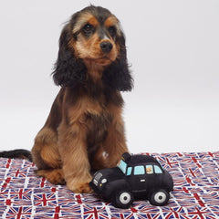 London Taxi Black Cab Dog Toy