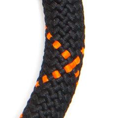 Black With Orange Comfort Collection Padded Rope Lead