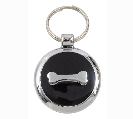 Luxury Black Bone Designer Dog Tag