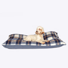 Navy Bowmore Deep Duvet Dog Bed | Danish Design