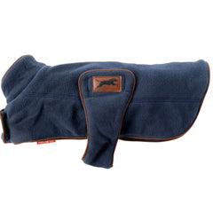 Navy Fleece Dog Coat by House of Paws