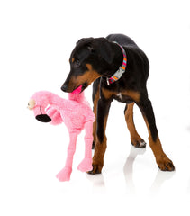 FuzzYard Flo The Flamingo Dog Toy