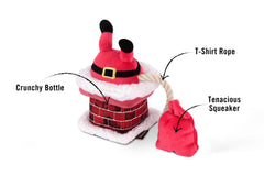 P.L.A.Y Christmas Clumsy Claus Plush Toy | Christmas Dog Toys