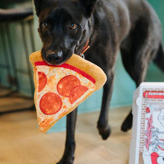 P.L.A.Y Snack Attack Puppy-roni Pizza Dog Toy