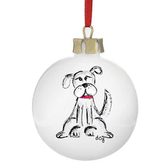 Personalised Dog Bauble | Christmas Gifts For Dog Lovers