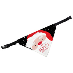 Personalised Santa Dog Bandana | Christmas Dog Bandana