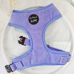 Pastel Purple Cord Dog Harness