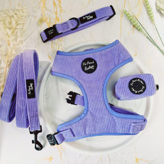Pastel Purple Cord Dog Harness