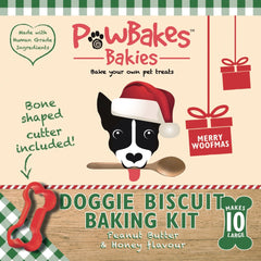 PawBakes Doggie Christmas Biscuits Baking Kit