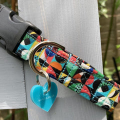 Peloton Dog Collar with Velvet Lining | Scrufts Handmade Dog Collars UK
