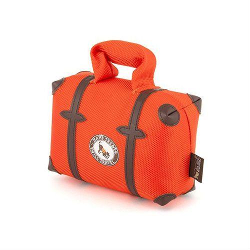 P.L.A.Y Pack and Snack Suitcase Plush Dog Toy