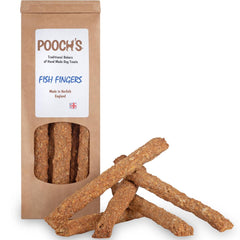 Poochs Natural Fish Fingers Dog Treats | Chelsea Dogs