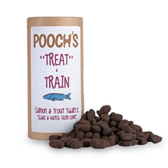 Poochs Shake And Treat Salmon & Trout Training Dog Treats