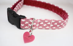 Pretty In Pink Designer Dog Collar