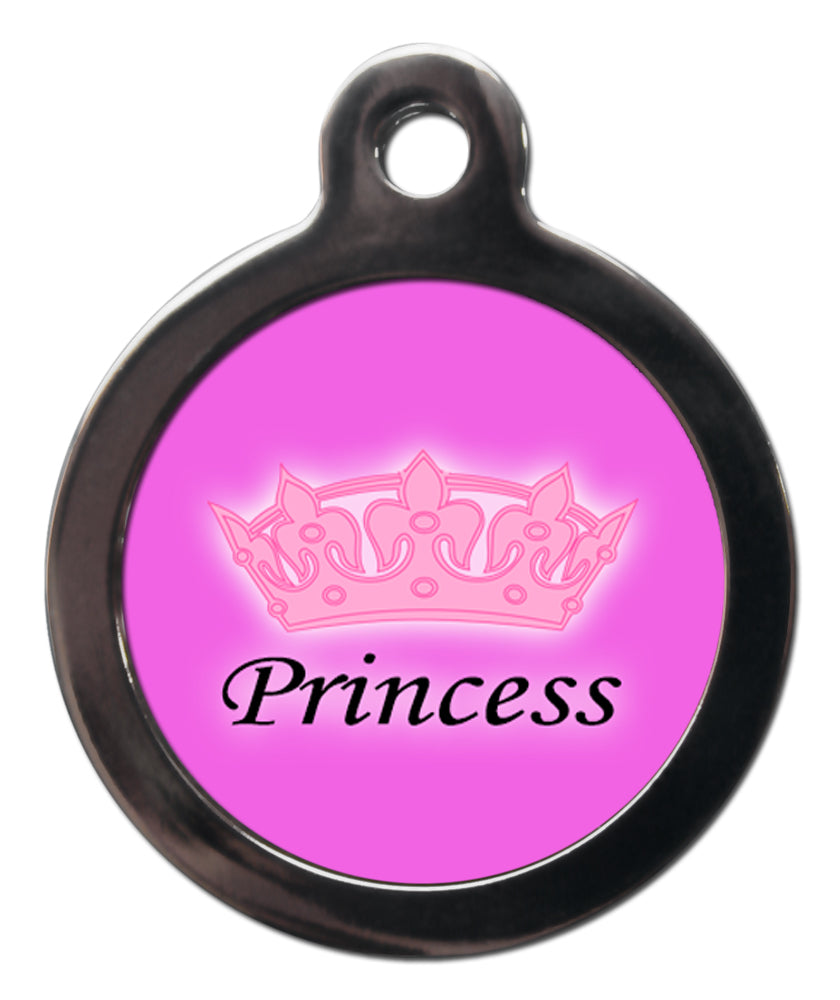 Princess Dog ID Tag