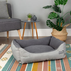 Scruffs Recycled Eco Dog Box Bed Grey