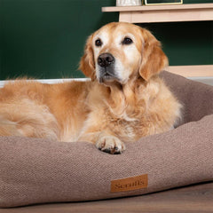 Seattle Box Dog Bed - Sienna Brown | Scruffs