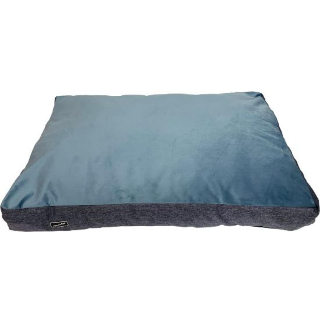 Sky Blue Luxury Mattress Dog Bed by Hem And Boo