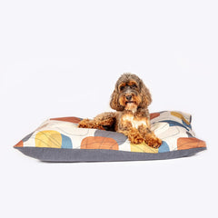 Steel Colour Block Deep Duvet Dog Bed Spare Cover