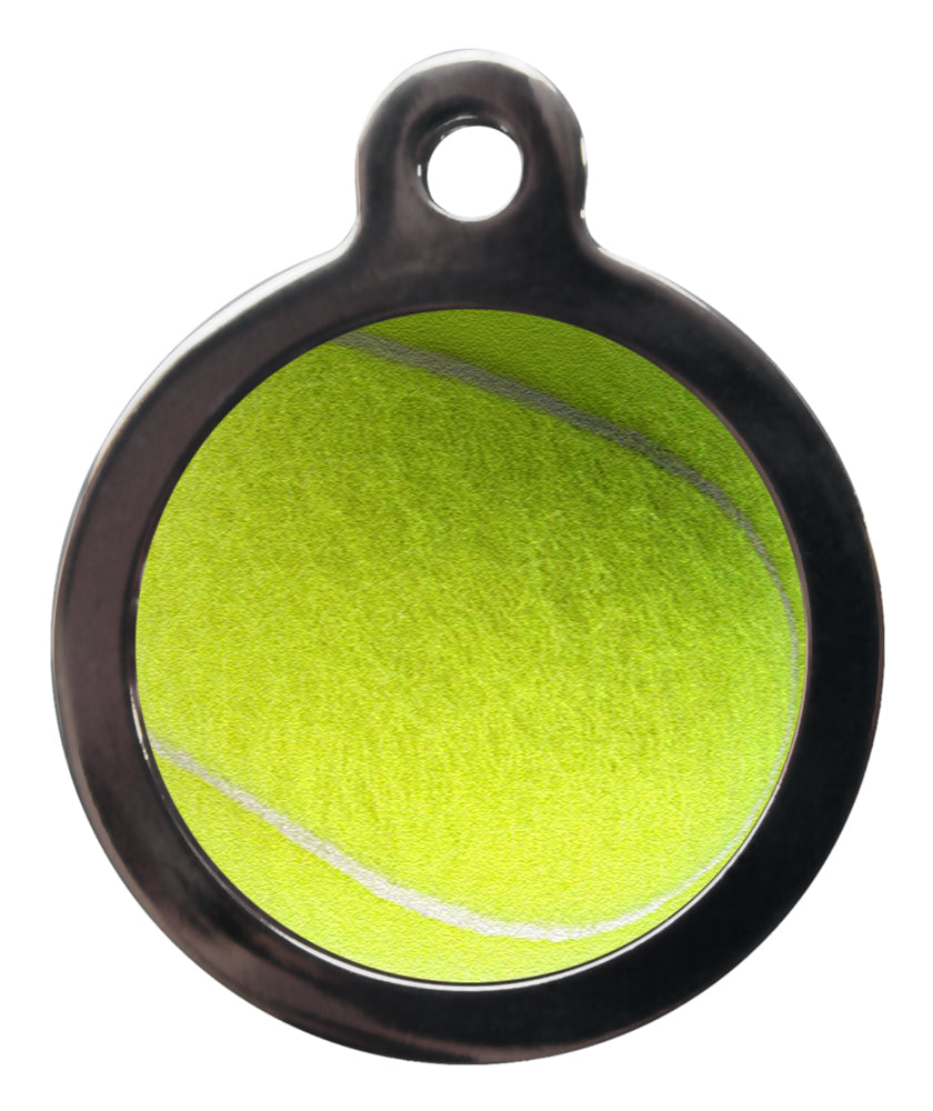 Tennis Ball Dog ID Tag