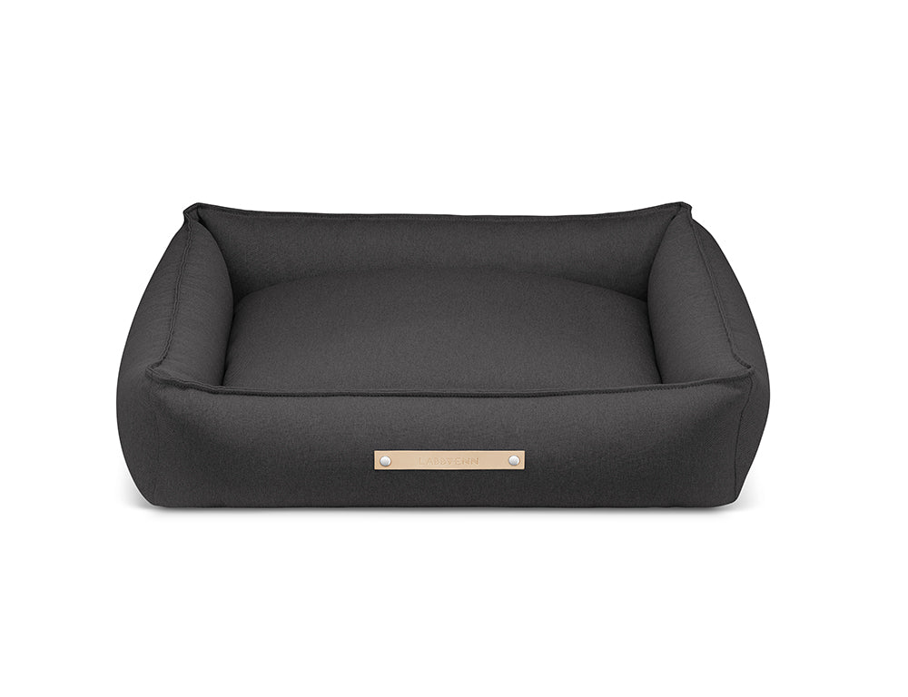 Tove Anthracite Dog Bed by Labbvenn