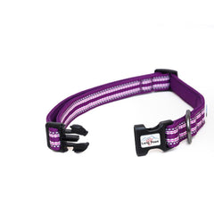 Purple Comfort Collection Padded Dog Collar