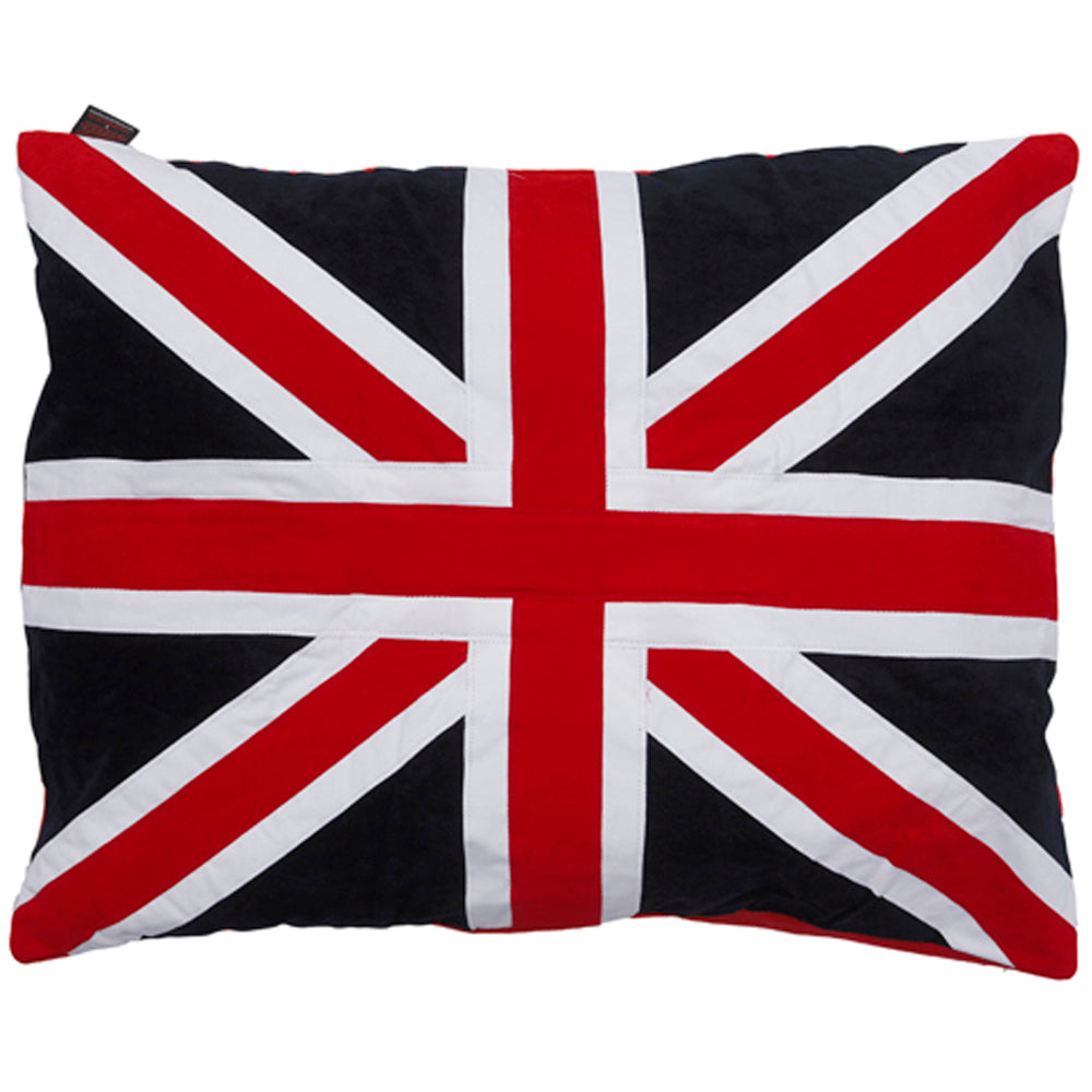 Creature Clothes Union Jack Dog Doza Bed Red White and Blue