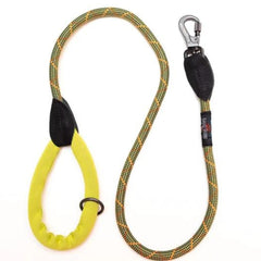 Green Comfort Collection Padded Rope Lead