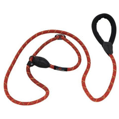 Orange Comfort Rope Slip Dog Lead