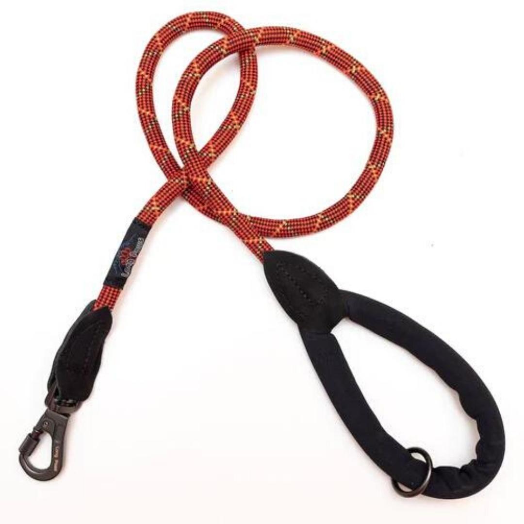 Orange Comfort Collection Padded Rope Lead