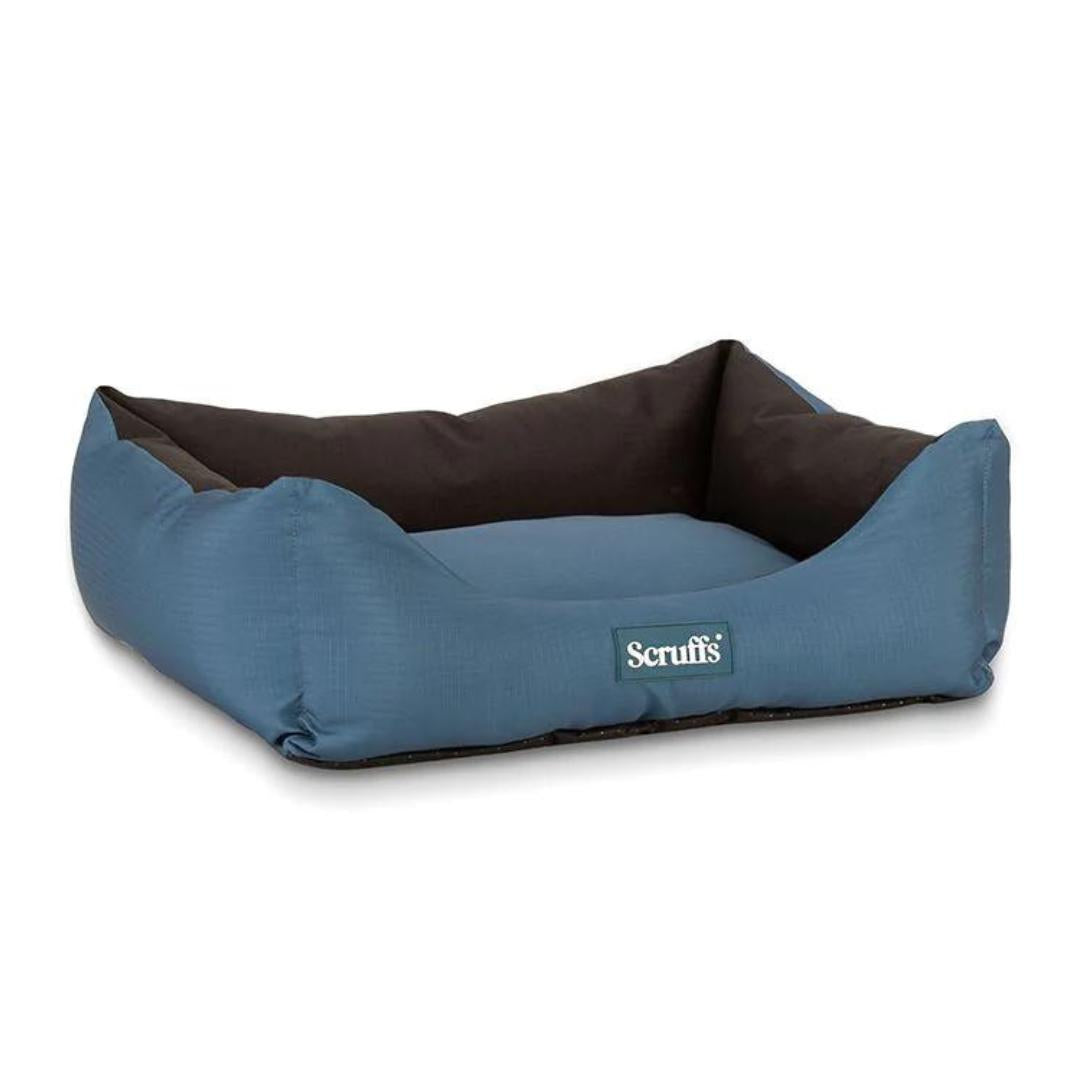 Water Resistant Expedition Box Bed - Atlantic Blue | Scruffs