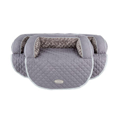 Scruffs Wilton Sofa Dog Bed Grey | Luxury Dog Beds