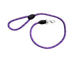 Purple Reflective Mountain Trigger Rope Dog Lead by Hem And Boo