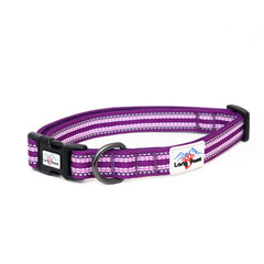 Purple Comfort Collection Padded Dog Collar